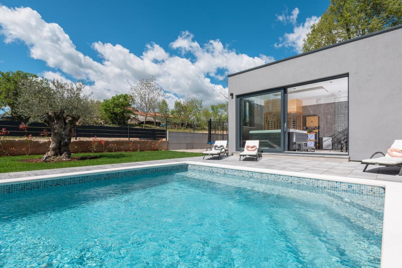 Green Luxury II With Heated Pool, Jacuzzi & Sauna Ruzici  Esterno foto